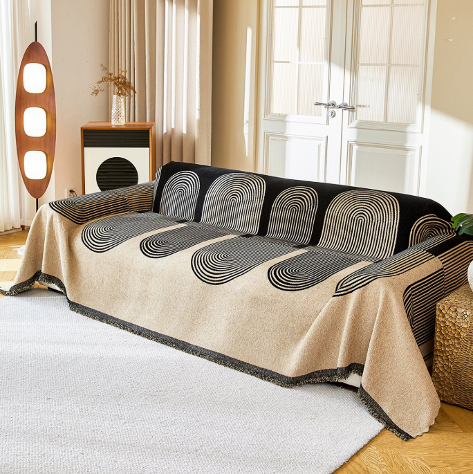 Smuge Soft Microfiber Sofa Cover - Ultra Skin-Friendly, Maintains Warm Atmosphere| Pet Protector (Dogs/Cats) Anti-Scratch/Anti-Hair