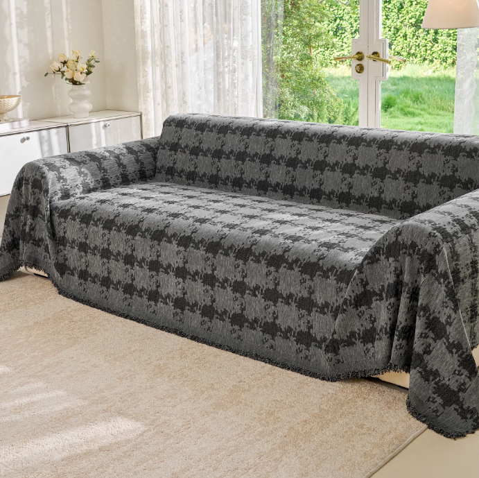 Smuge Couch Cover Sofa Covers Washable, Sectional Couch Covers L Shape Sofa towel Slipcovers Furniture Protector for Dogs Cats Pet