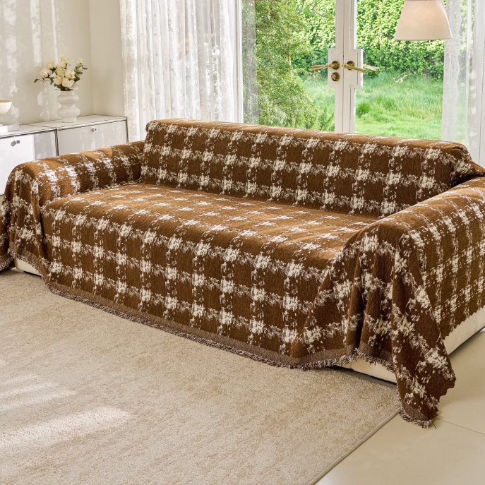 Smuge Couch Cover Sofa Covers Washable, Sectional Couch Covers L Shape Sofa towel Slipcovers Furniture Protector for Dogs Cats Pet
