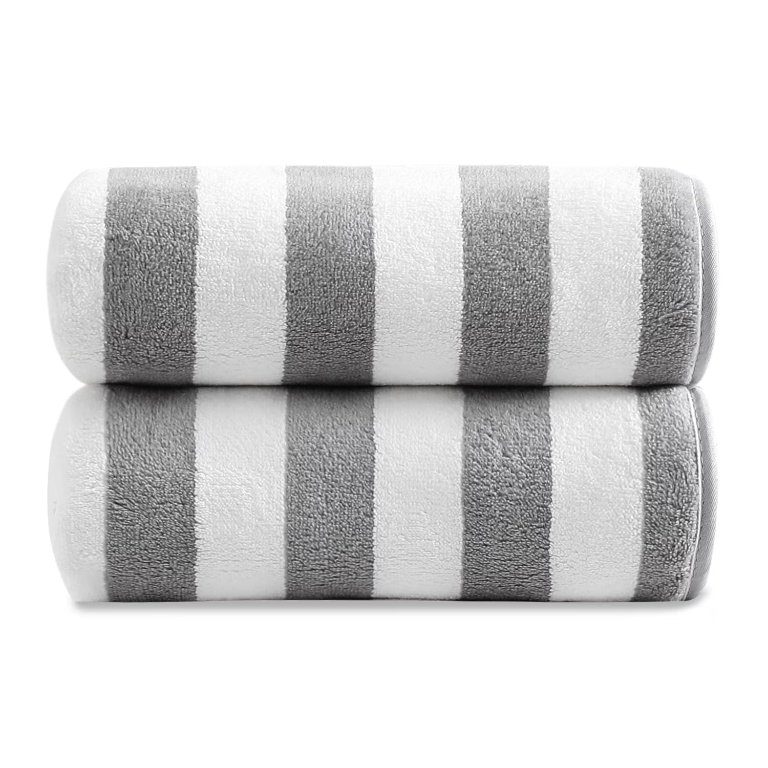 Smuge 2 Pack Hand Towel, 16"x30" Soft Microfiber Quick Dry Highly Absorbent Face Towels Set for Bathroom Gym Spa