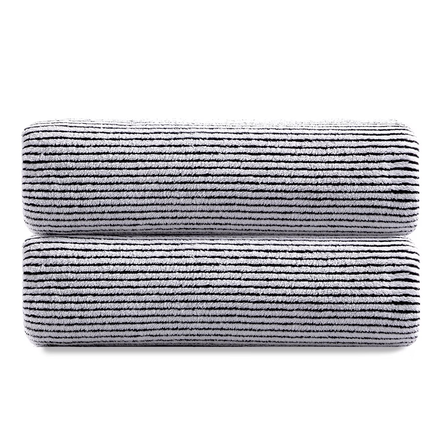 Smuge 2 Pack Hand Towel Set, Soft Microfiber Quick Dry Highly Absorbent Face Towels for Bathroom Gym Spa