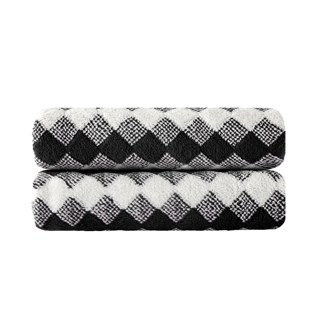 Smuge 2 Pack Hand Towels (16 x 31 in) Ultra Soft Microfiber Quick Dry Shower Hand Towels