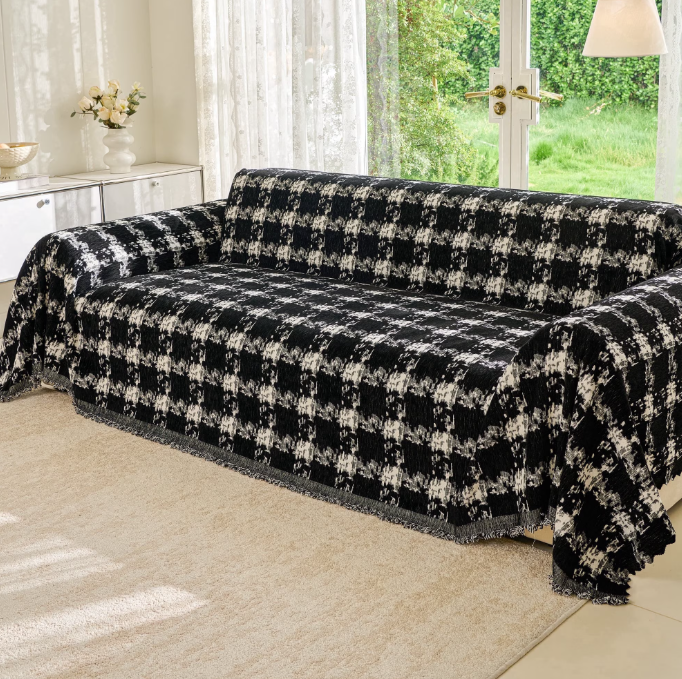 Smuge Couch Cover Sofa Covers Washable, Sectional Couch Covers L Shape Sofa towel Slipcovers Furniture Protector for Dogs Cats Pet