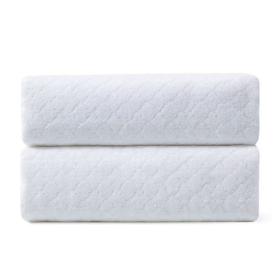 Smuge 2 Pack Hand Towel Set, Soft Microfiber Thick Quick Dry Bathroom Shower Hand Towels for Kitchen Spa Hotel Gym, 16 x 31 in