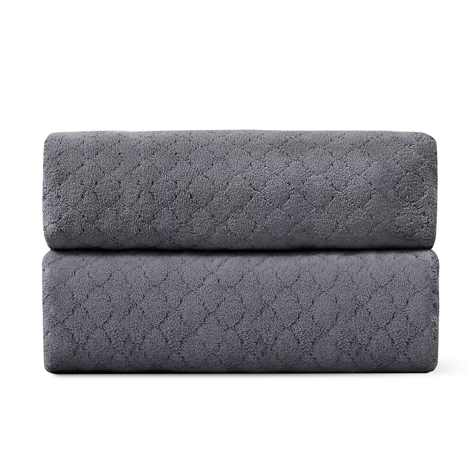 Smuge 2 Pack Hand Towel Set, Soft Microfiber Thick Quick Dry Bathroom Shower Hand Towels for Kitchen Spa Hotel Gym, 16 x 31 in